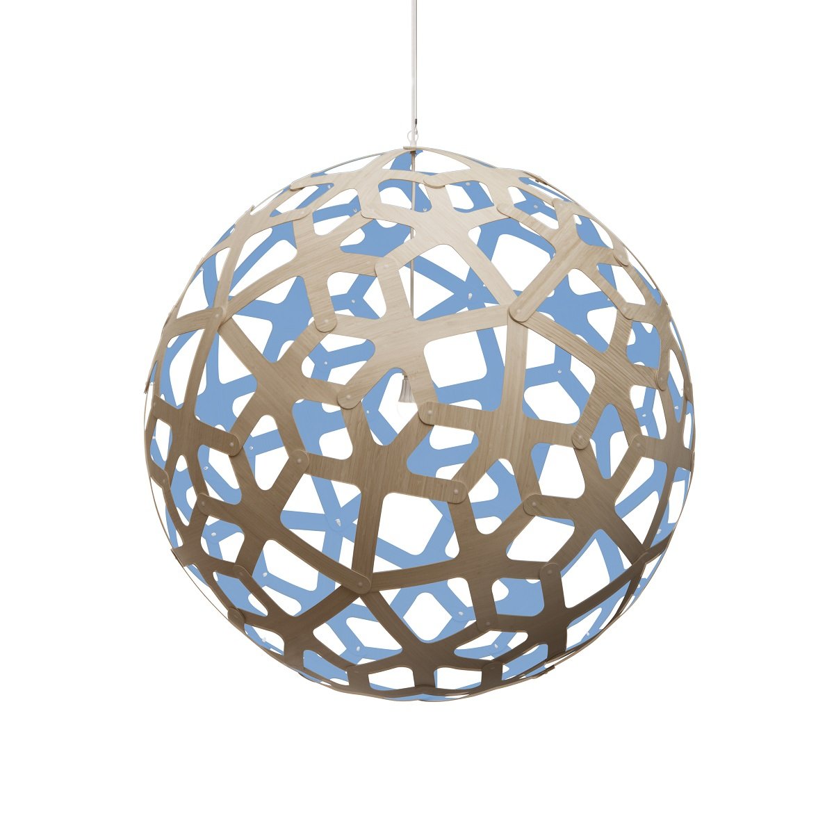 David Trubridge Coral Pendelleuchte � 120cm blau