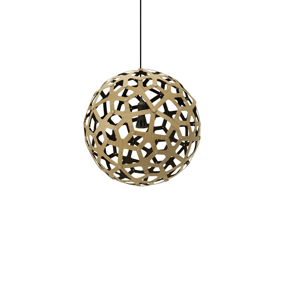 David Trubridge Coral Pendelleuchte � 40cm Innen schwarz