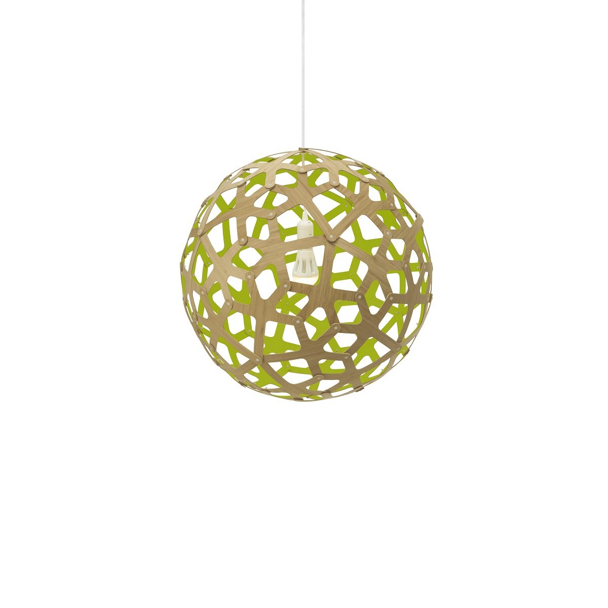 David Trubridge Coral Pendelleuchte � 40cm limette