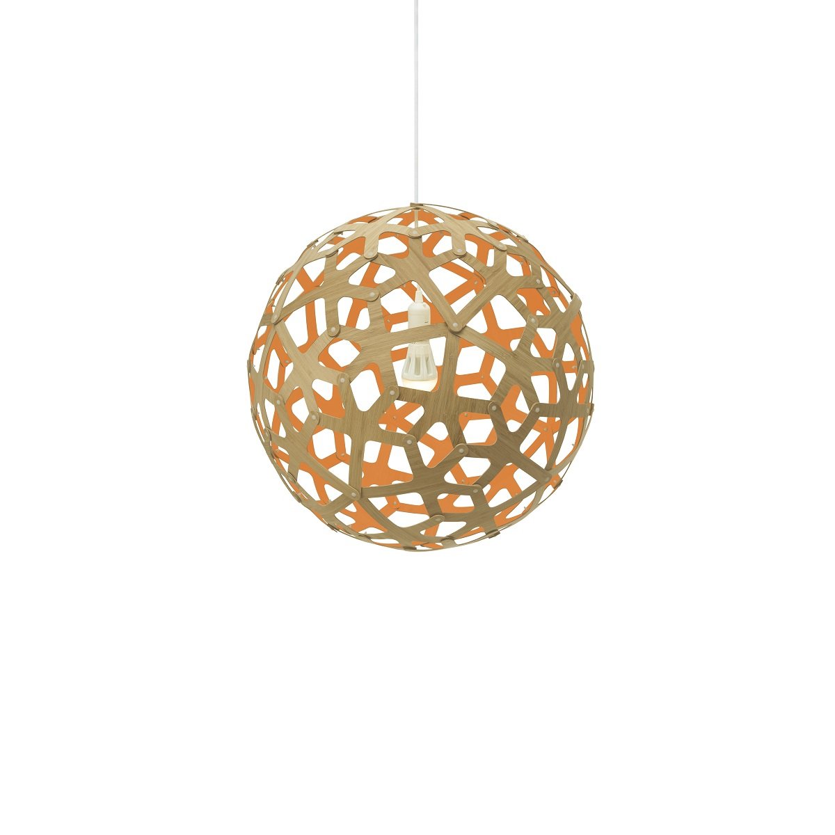 David Trubridge Coral Pendelleuchte � 40cm orange