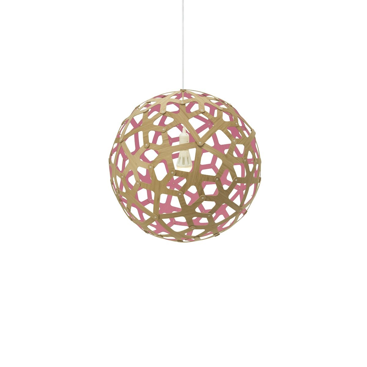David Trubridge Coral Pendelleuchte � 40cm pink