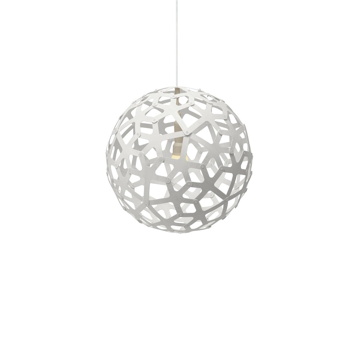 David Trubridge Coral Pendelleuchte � 40cm wei� 2 Seiten