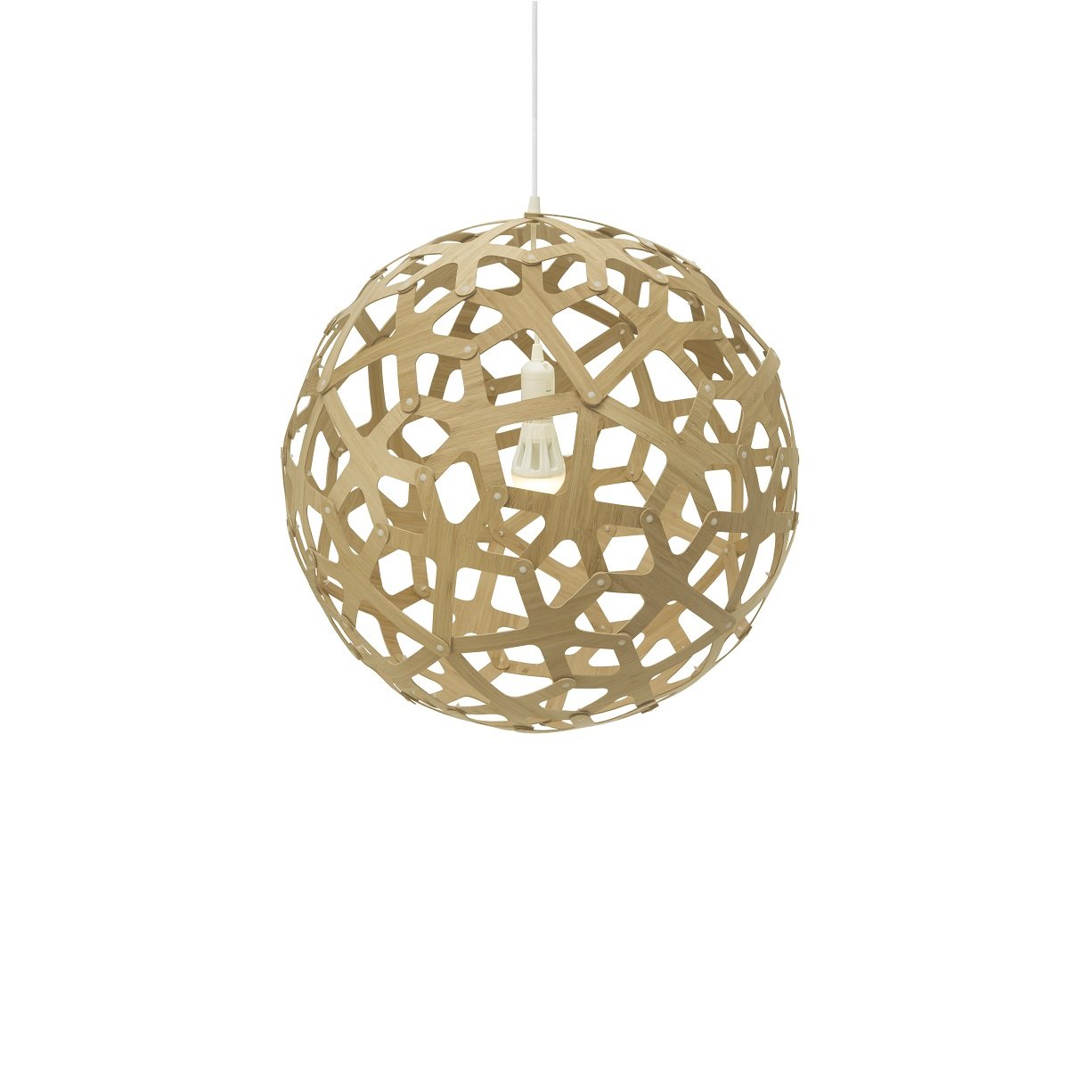 David Trubridge Coral Pendelleuchte � 60cm bambus