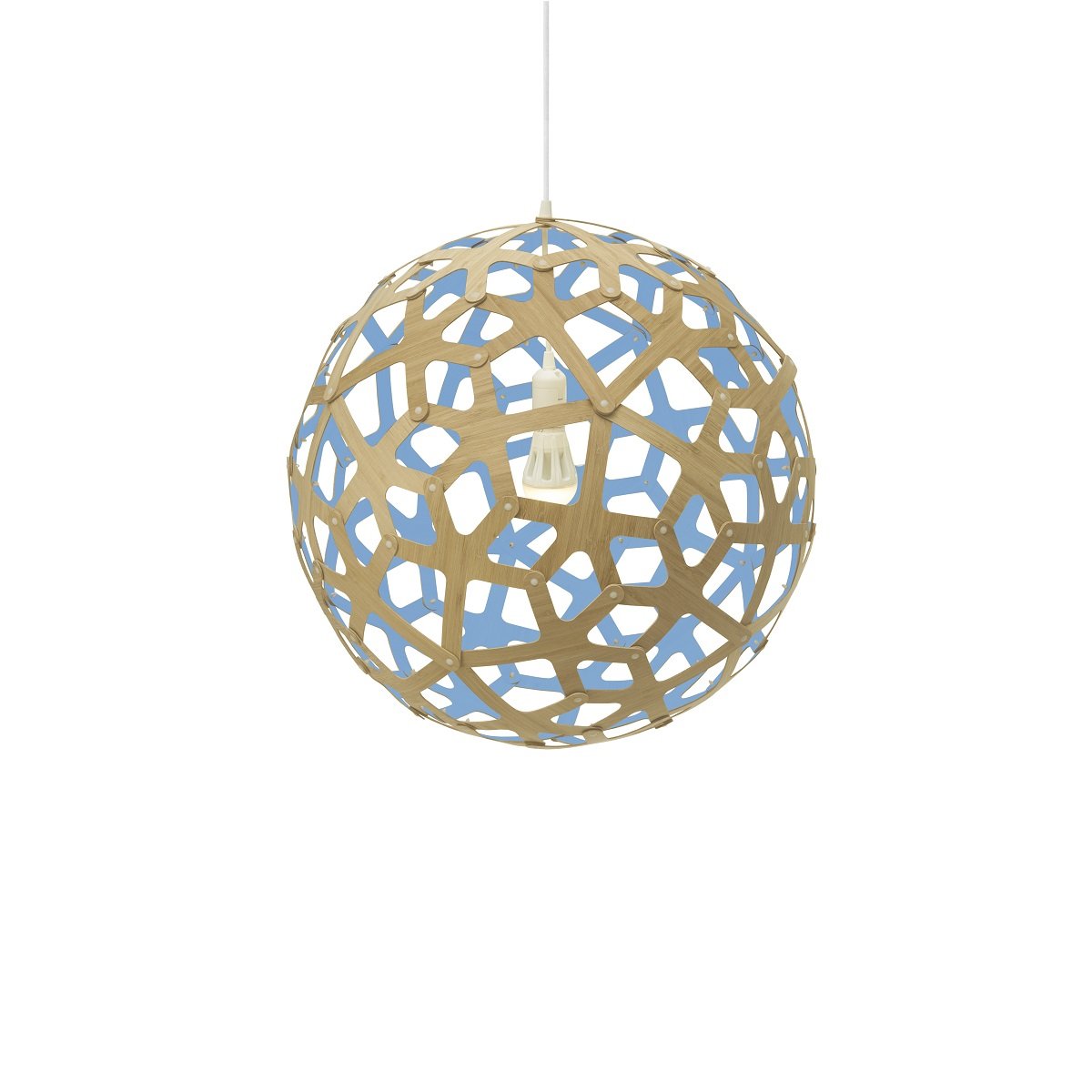 David Trubridge Coral Pendelleuchte � 60cm blau