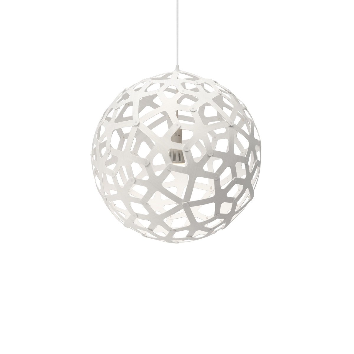 David Trubridge Coral Pendelleuchte � 60cm wei� 2 Seiten