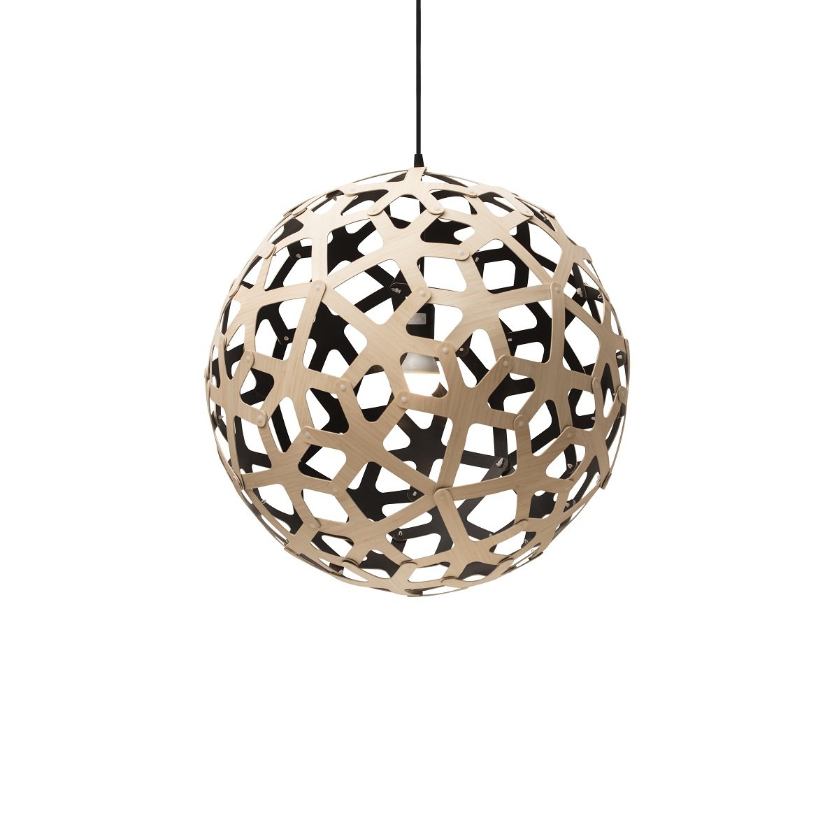 David Trubridge Coral Pendelleuchte � 80cm Innen schwarz