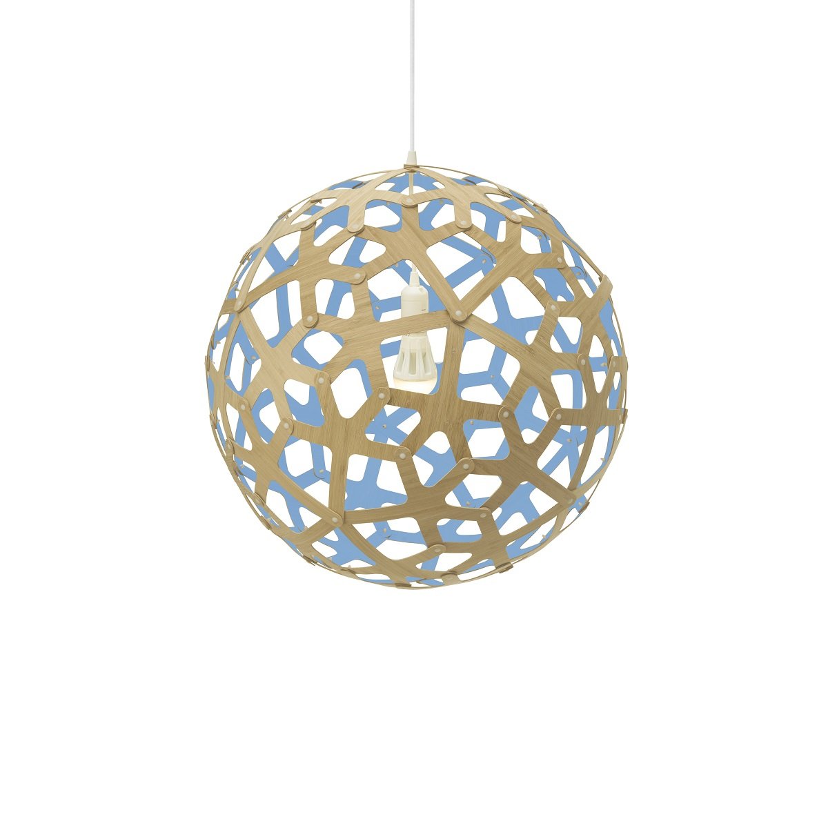 David Trubridge Coral Pendelleuchte � 80cm blau