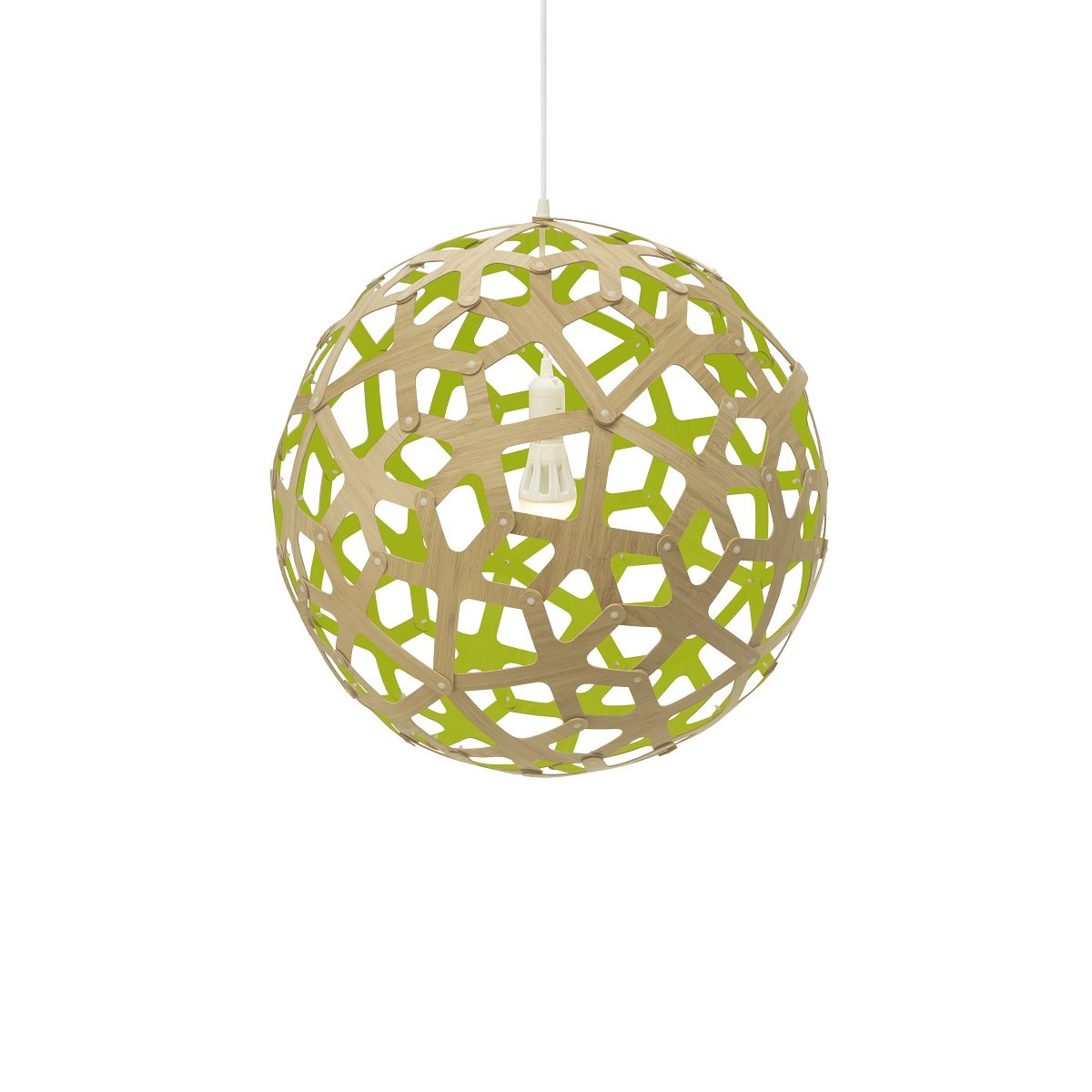 David Trubridge Coral Pendelleuchte � 80cm limette