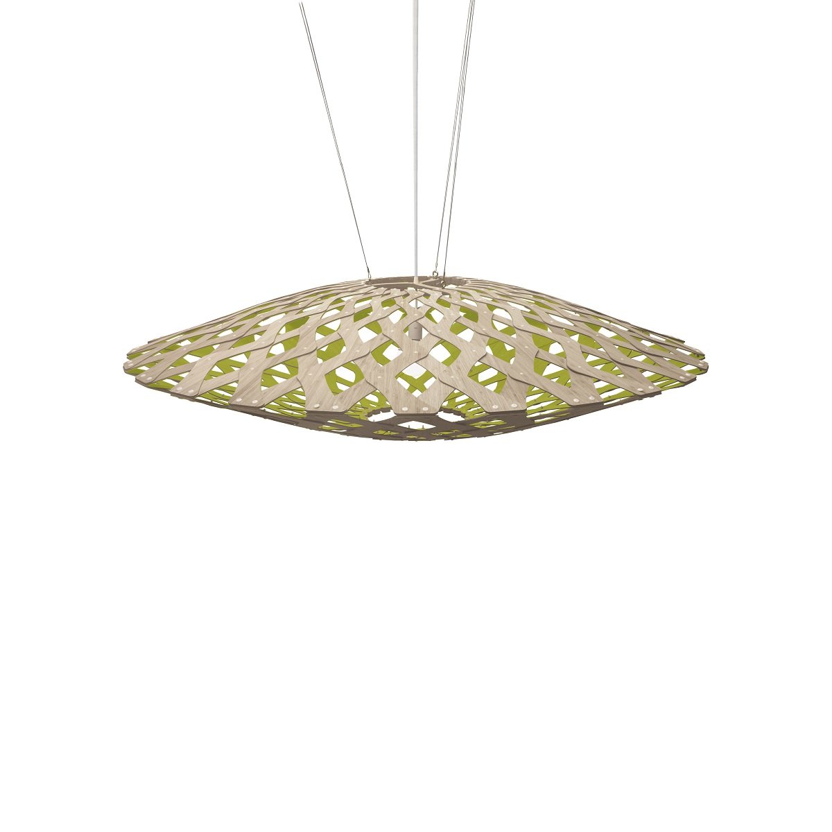 David Trubridge Flax Pendelleuchte � 150cm limette
