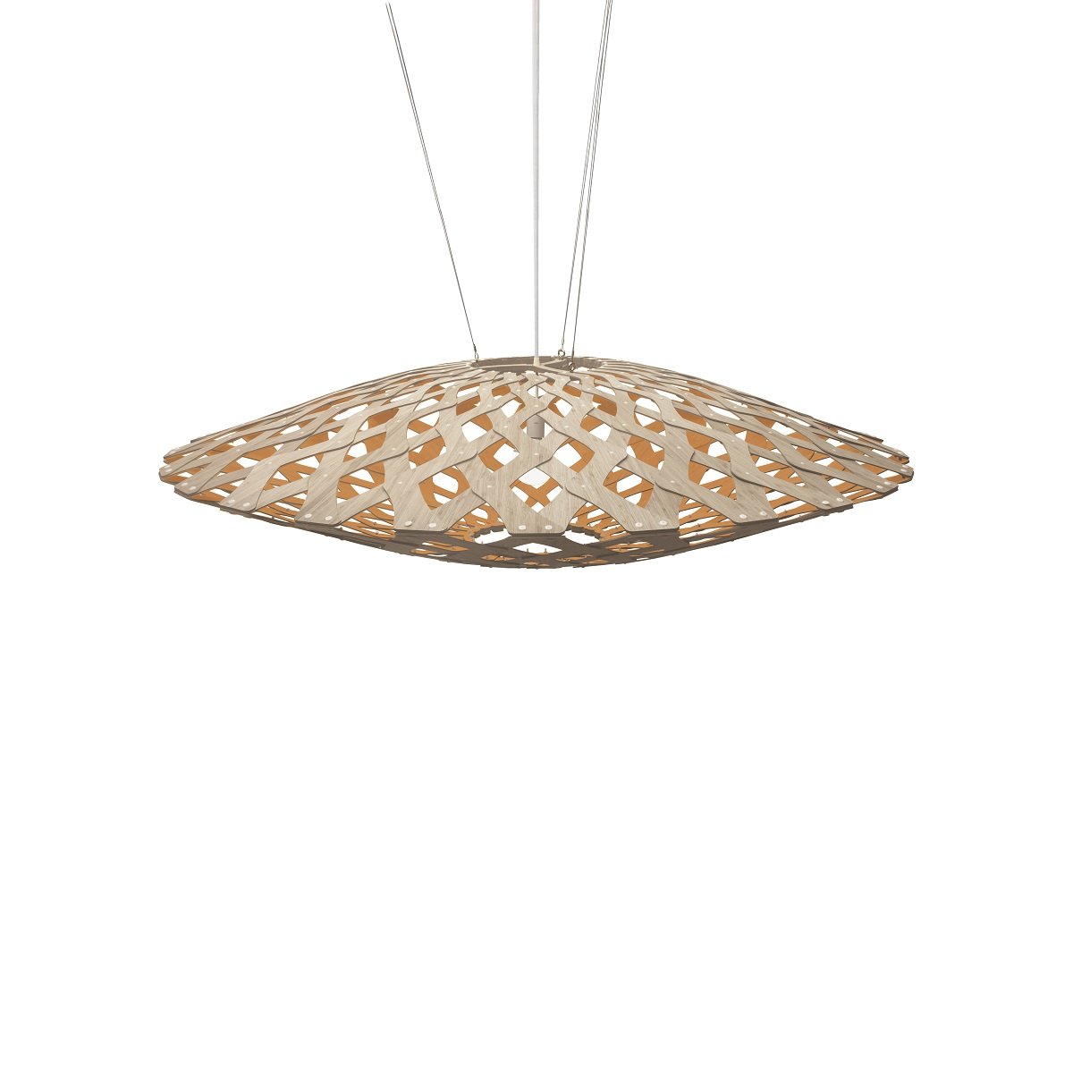 David Trubridge Flax Pendelleuchte � 150cm orange