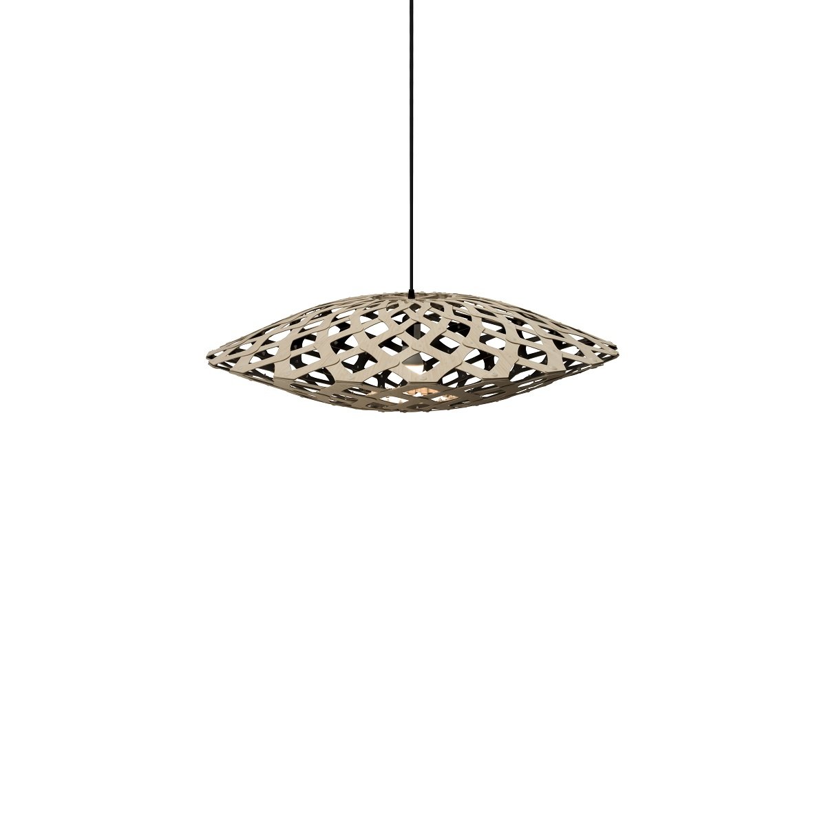 David Trubridge Flax Pendelleuchte � 80cm Innen schwarz