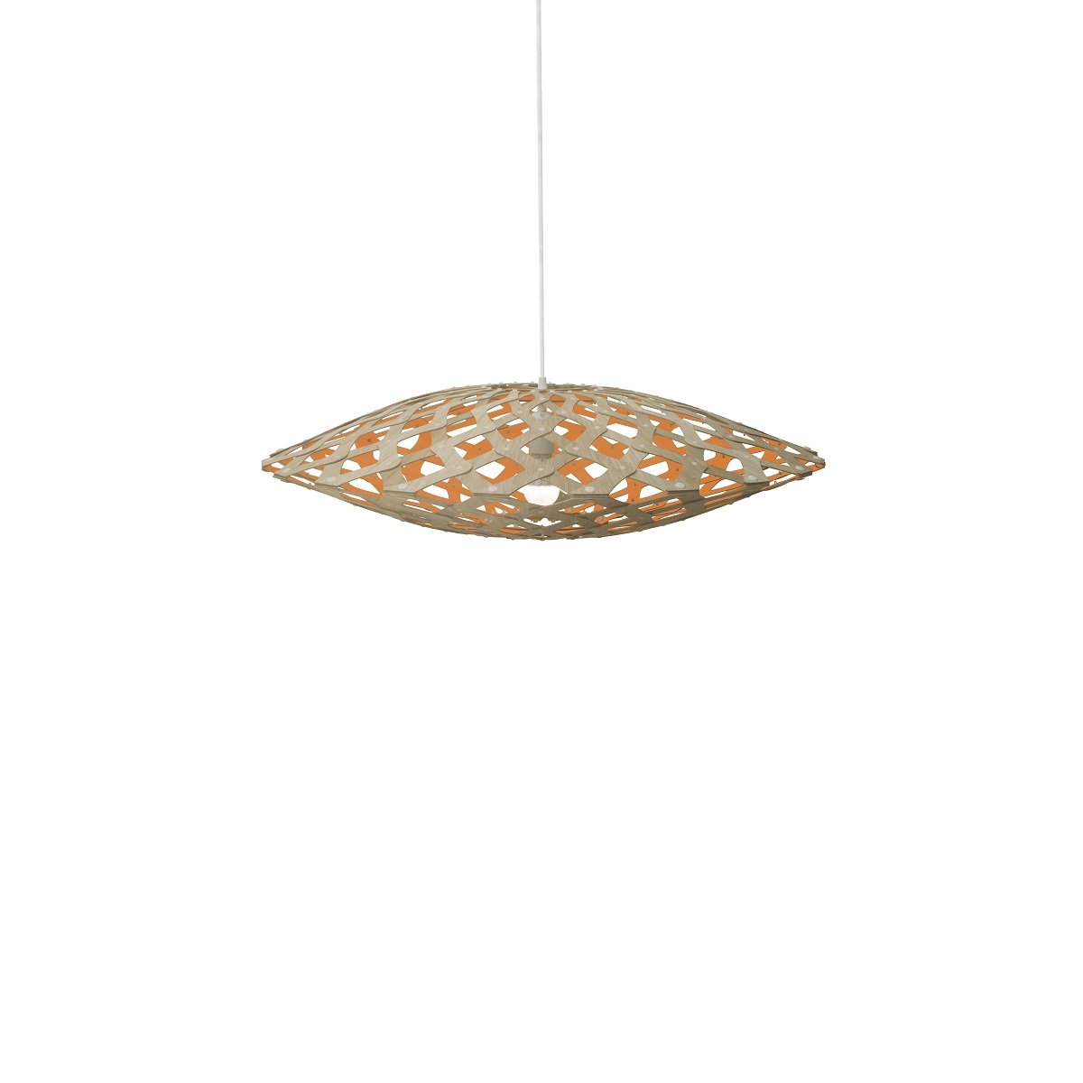 David Trubridge Flax Pendelleuchte � 80cm orange