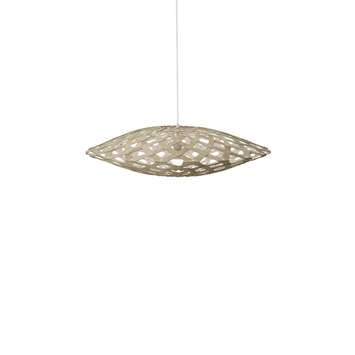 David Trubridge Flax Pendelleuchte � 80cm wei� 1 Seite