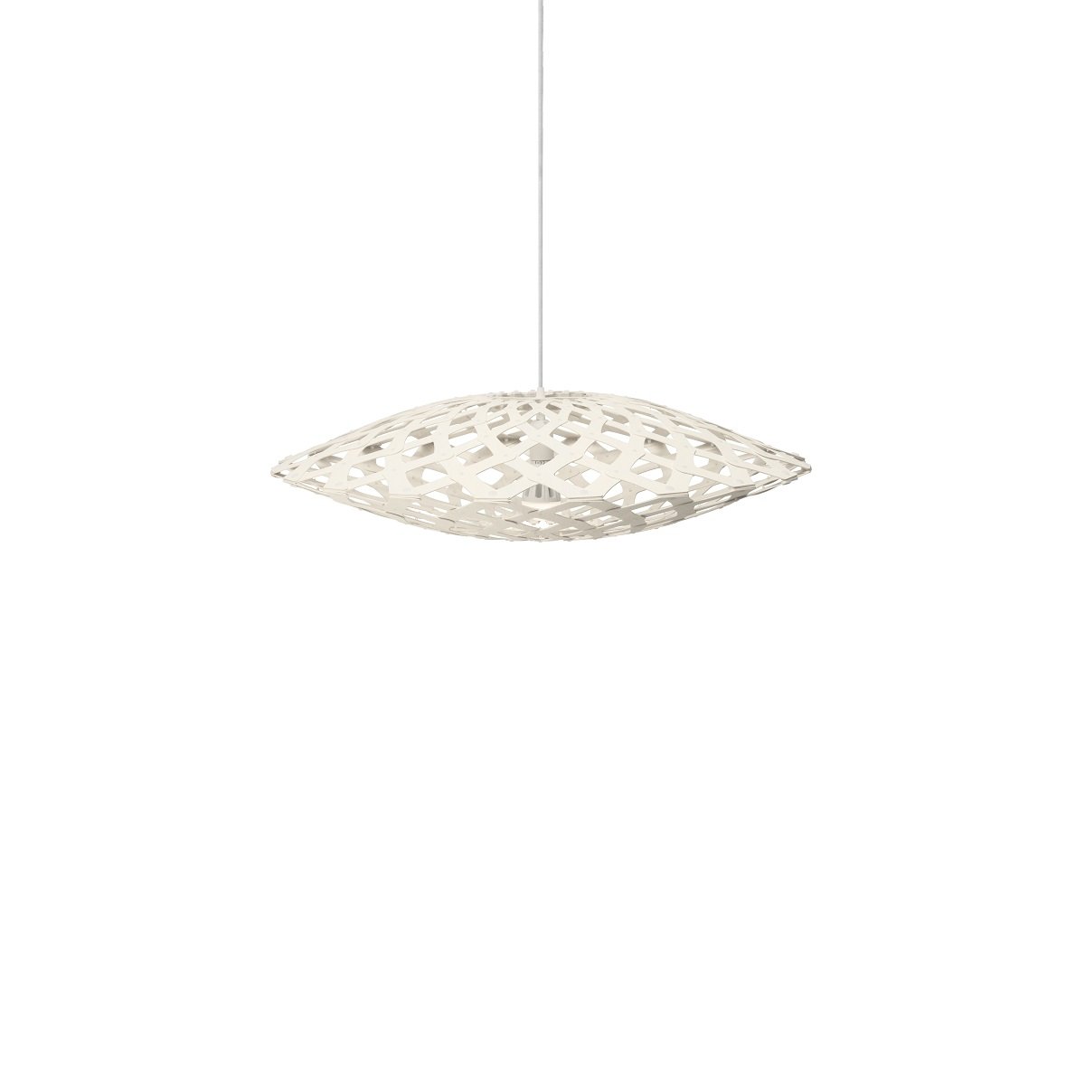 David Trubridge Flax Pendelleuchte � 80cm wei� 2 Seiten