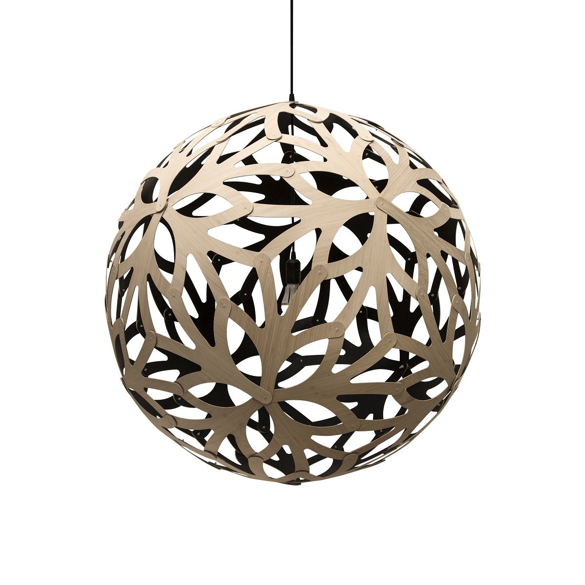 David Trubridge Floral Pendelleuchte � 120cm Innen schwarz