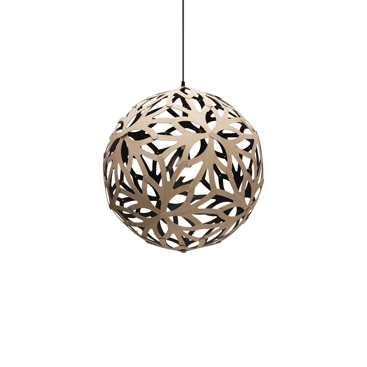 David Trubridge Floral Pendelleuchte � 60cm Innen schwarz