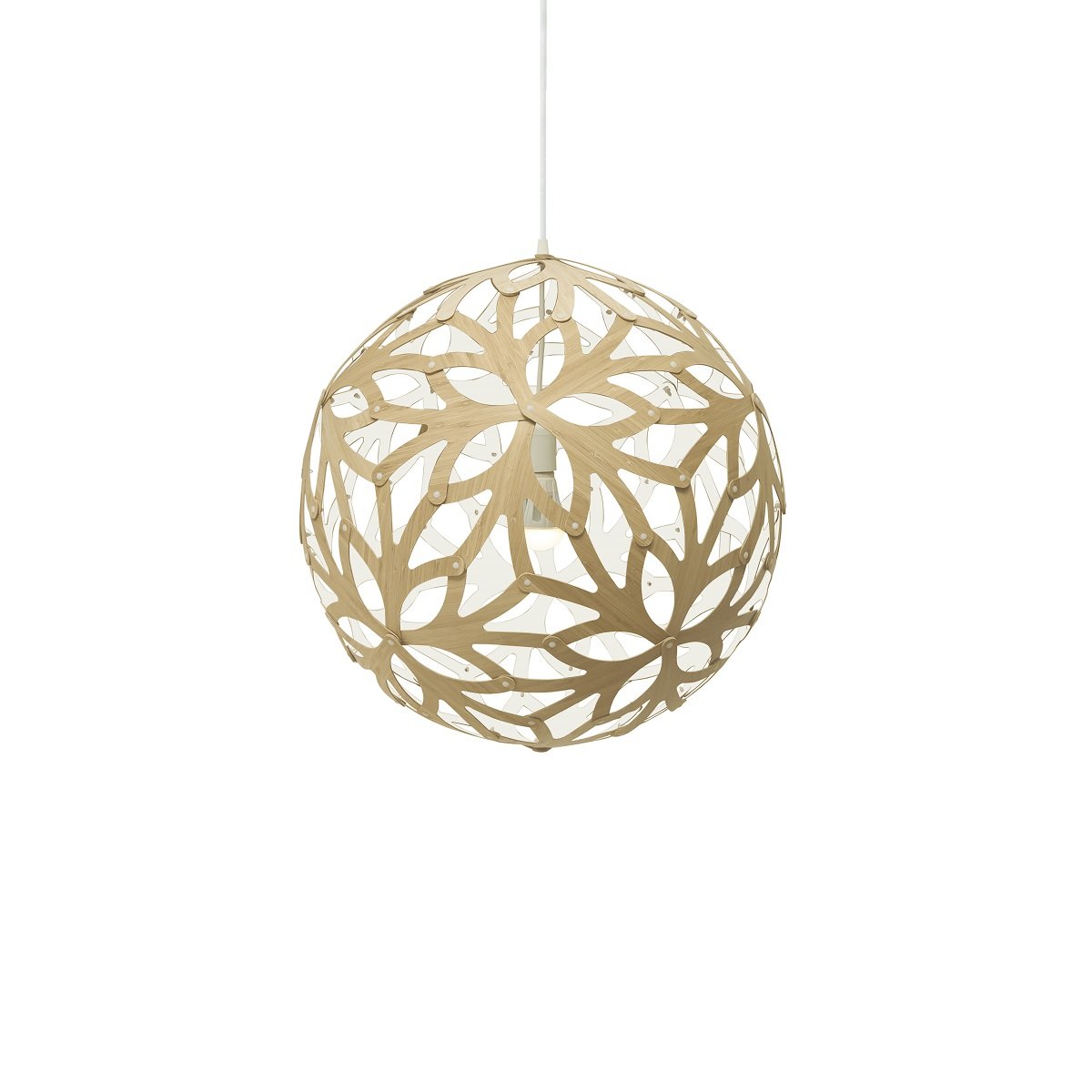 David Trubridge Floral Pendelleuchte � 60cm wei� 1 Seite