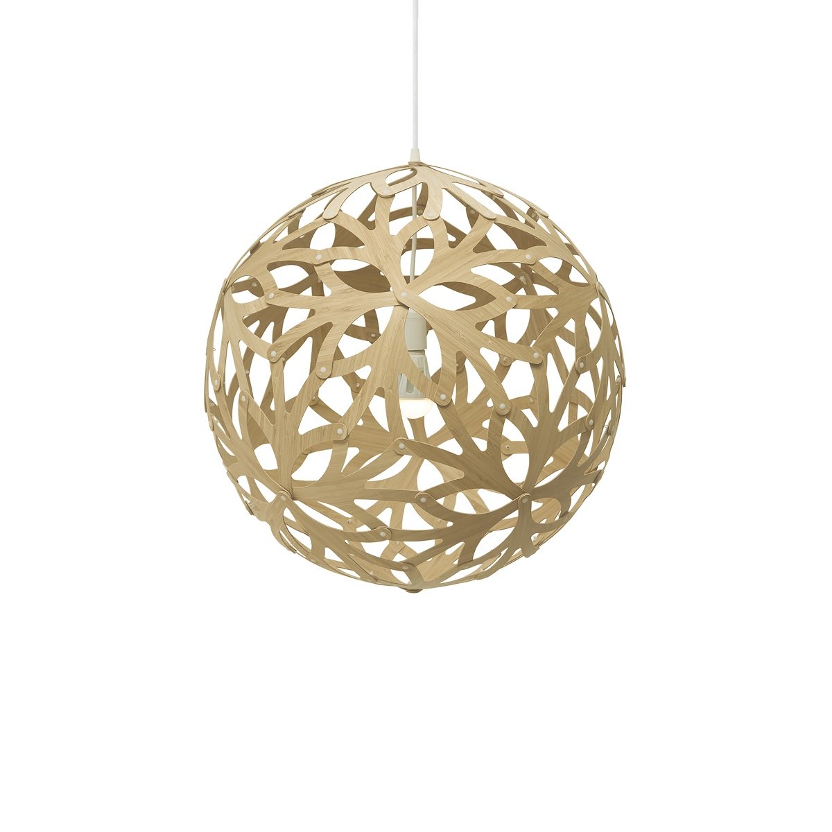 David Trubridge Floral Pendelleuchte � 80cm bambus