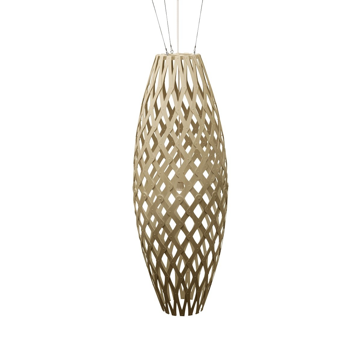 David Trubridge Hinaki Pendelleuchte 140 cm bambus > Leuchten