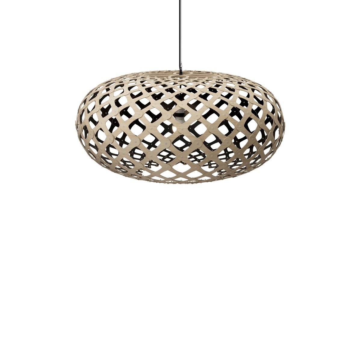 David Trubridge Kina Pendelleuchte � 100cm Innen schwarz