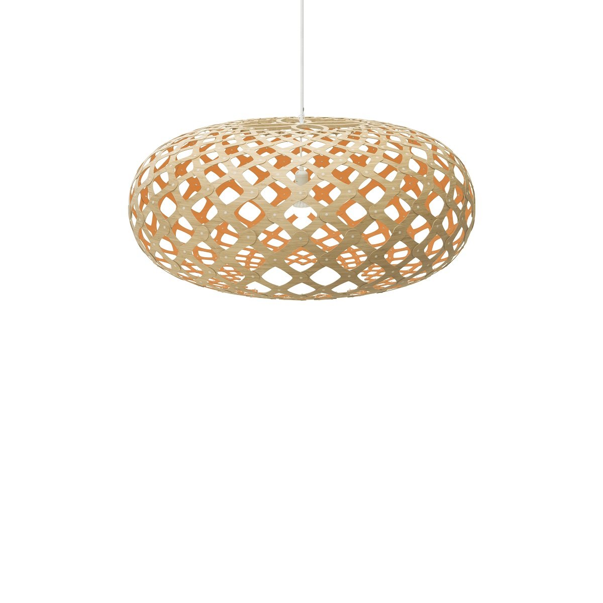 David Trubridge Kina Pendelleuchte � 100cm orange