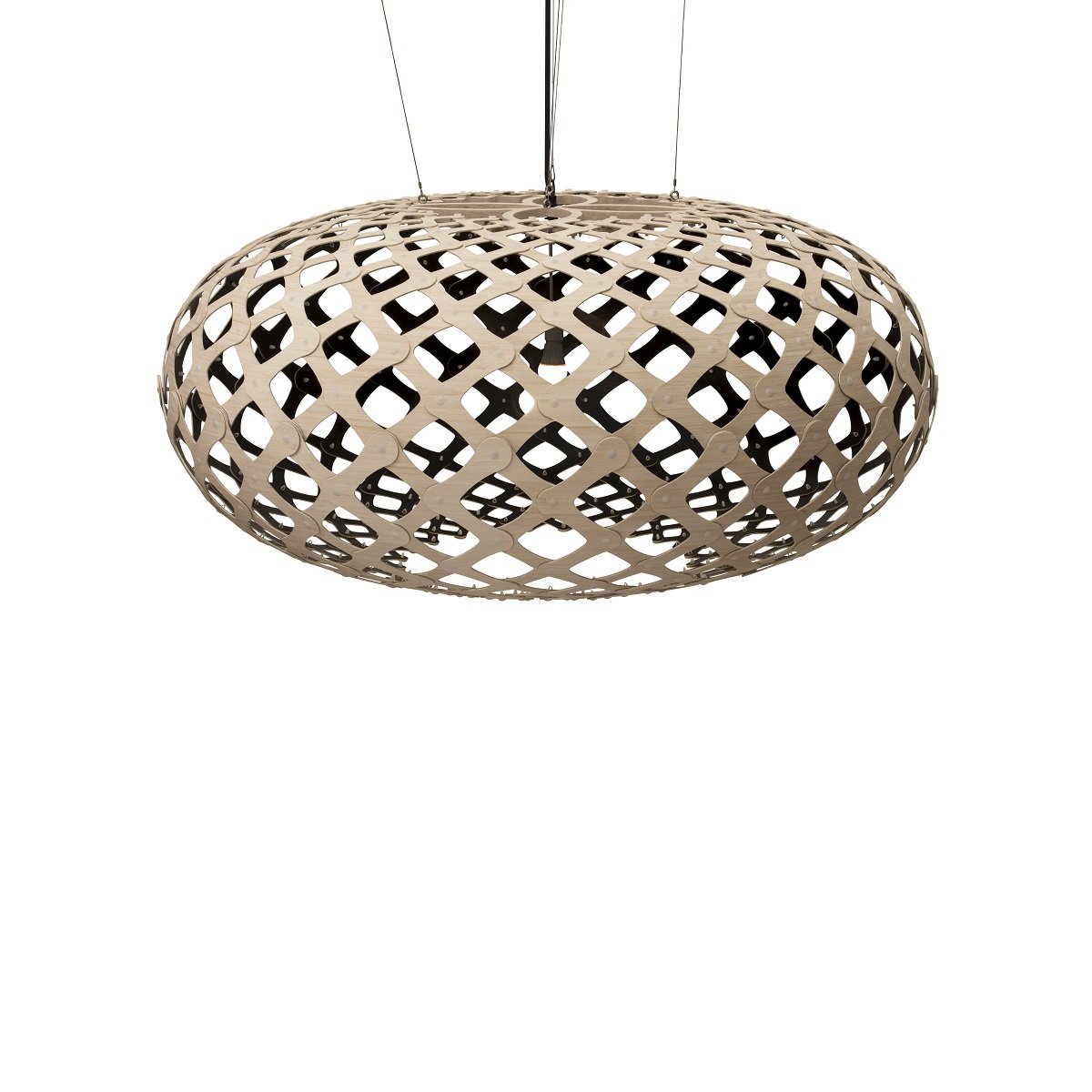 David Trubridge Kina Pendelleuchte � 140cm Innen schwarz