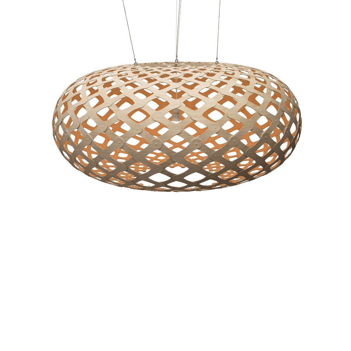 David Trubridge Kina Pendelleuchte � 140cm orange
