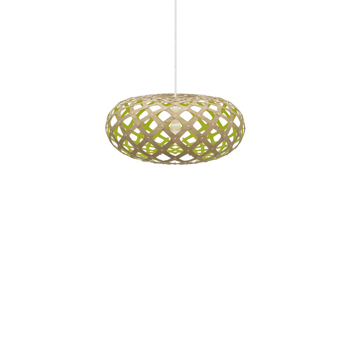 David Trubridge Kina Pendelleuchte � 44cm limette