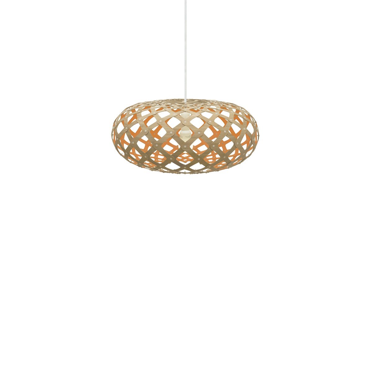 David Trubridge Kina Pendelleuchte � 44cm orange