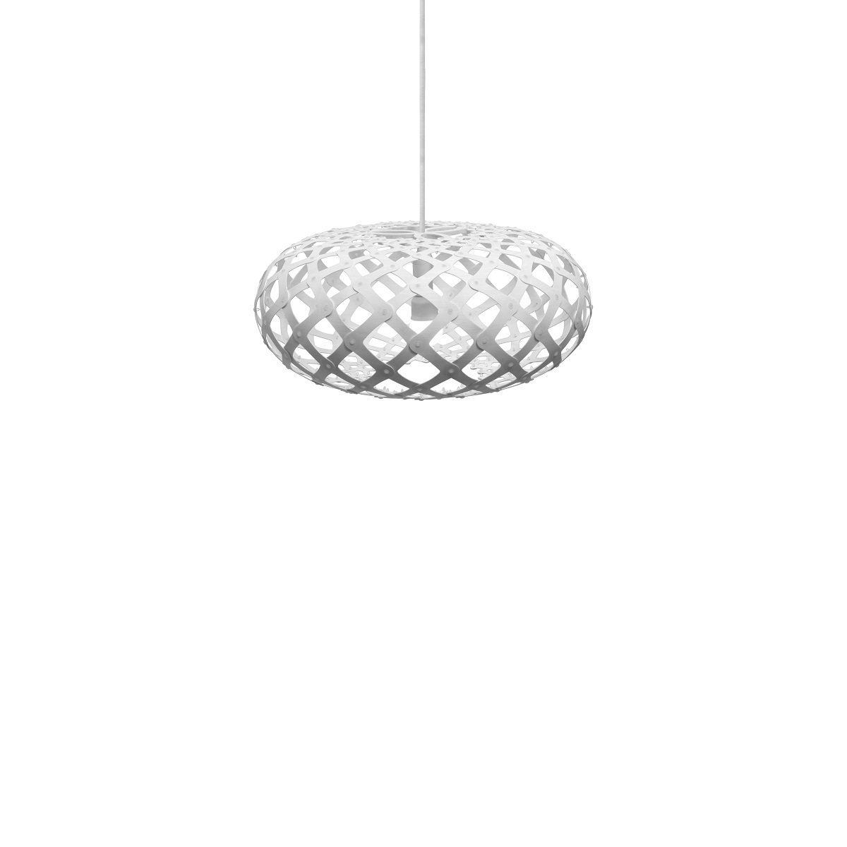 David Trubridge Kina Pendelleuchte � 44cm wei� 2 Seiten