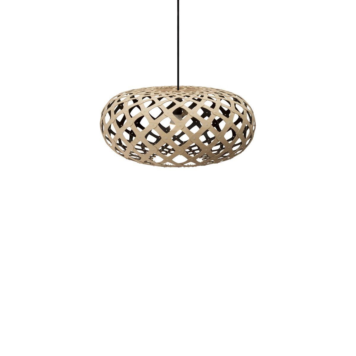 David Trubridge Kina Pendelleuchte � 60cm Innen schwarz