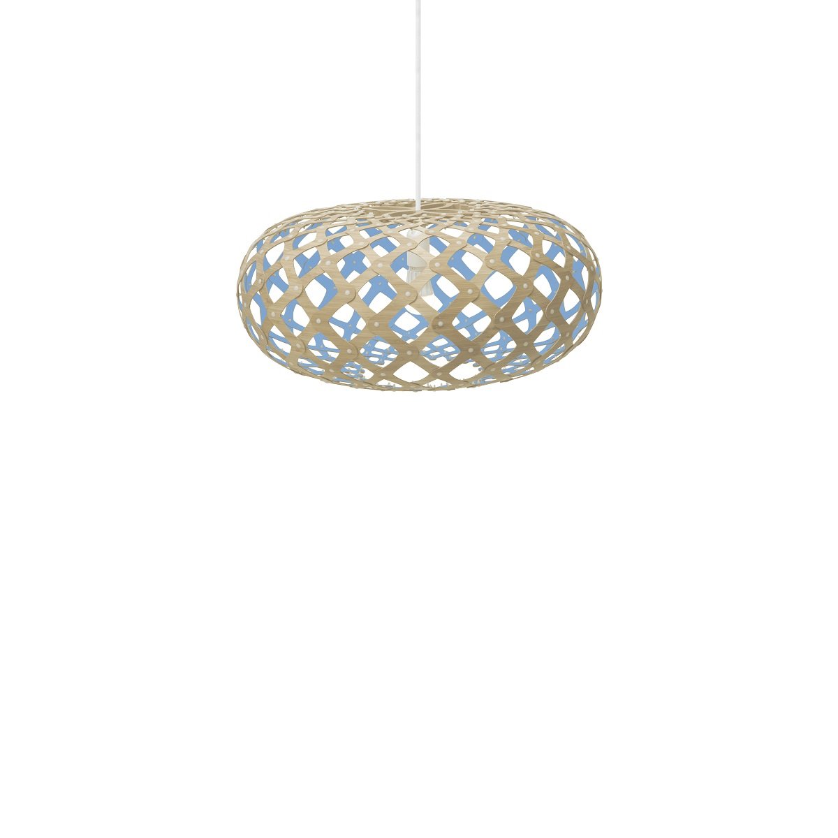 David Trubridge Kina Pendelleuchte � 60cm blau