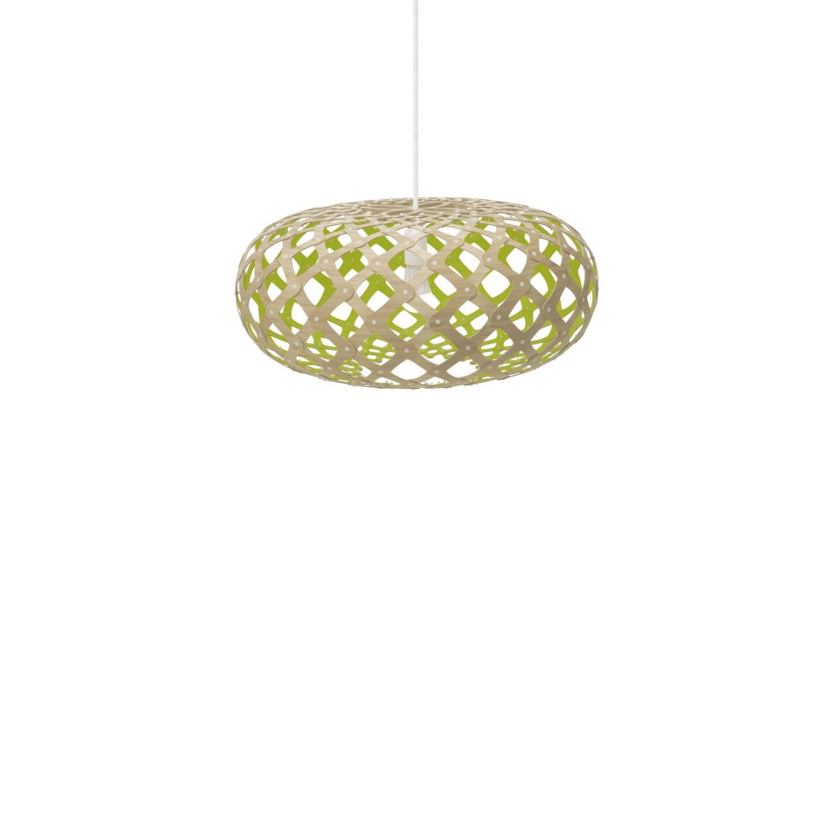 David Trubridge Kina Pendelleuchte � 60cm limette