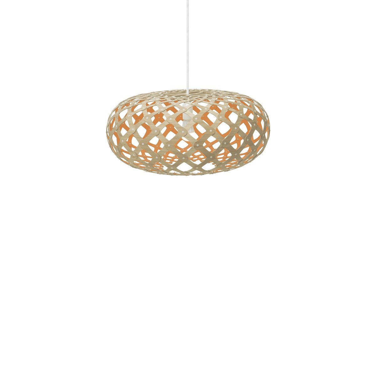 David Trubridge Kina Pendelleuchte � 60cm orange