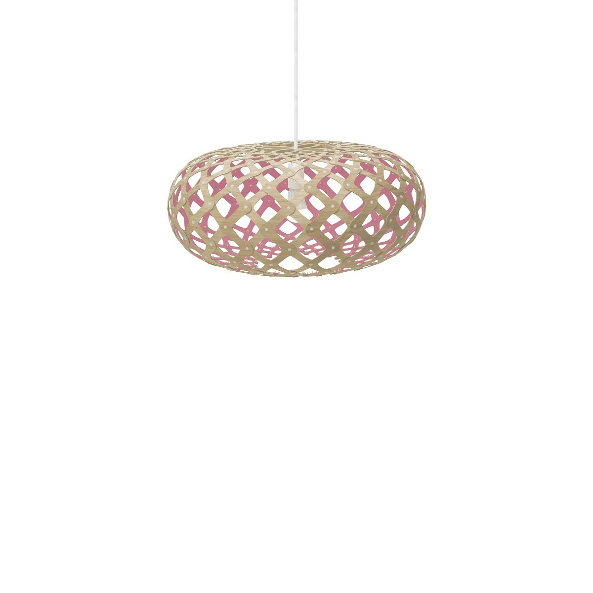 David Trubridge Kina Pendelleuchte � 60cm pink