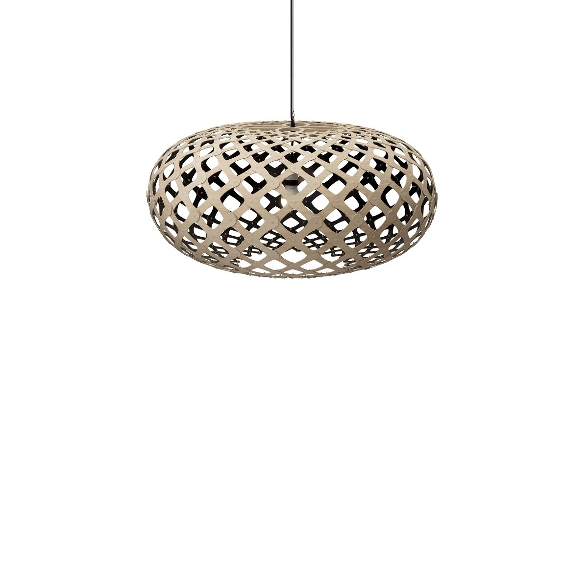 David Trubridge Kina Pendelleuchte � 80cm Innen schwarz