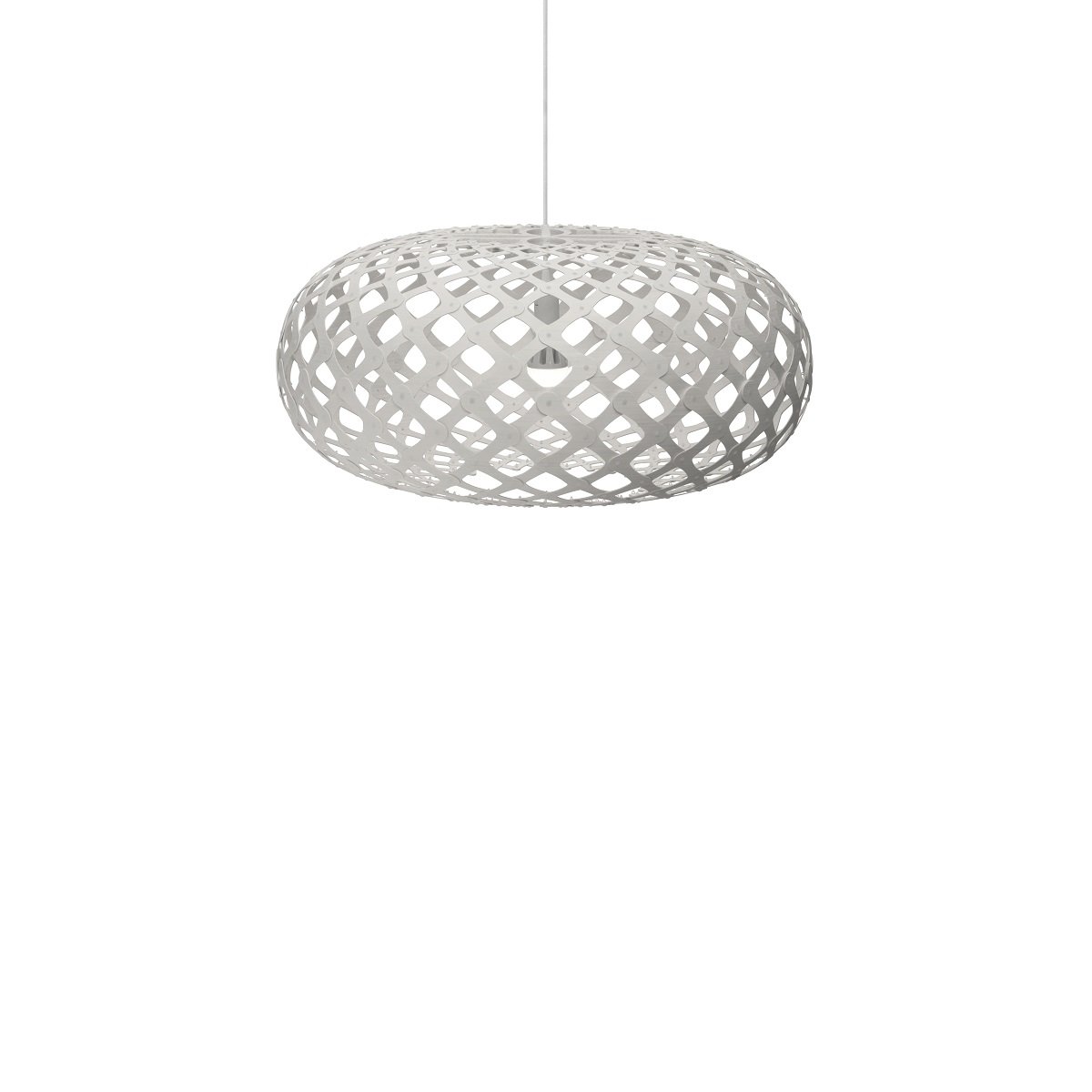 David Trubridge Kina Pendelleuchte � 80cm wei� 2 Seiten