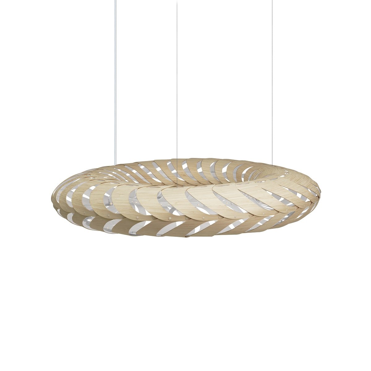 David Trubridge Maru Pendelleuchte � 110cm wei� 1 Seite