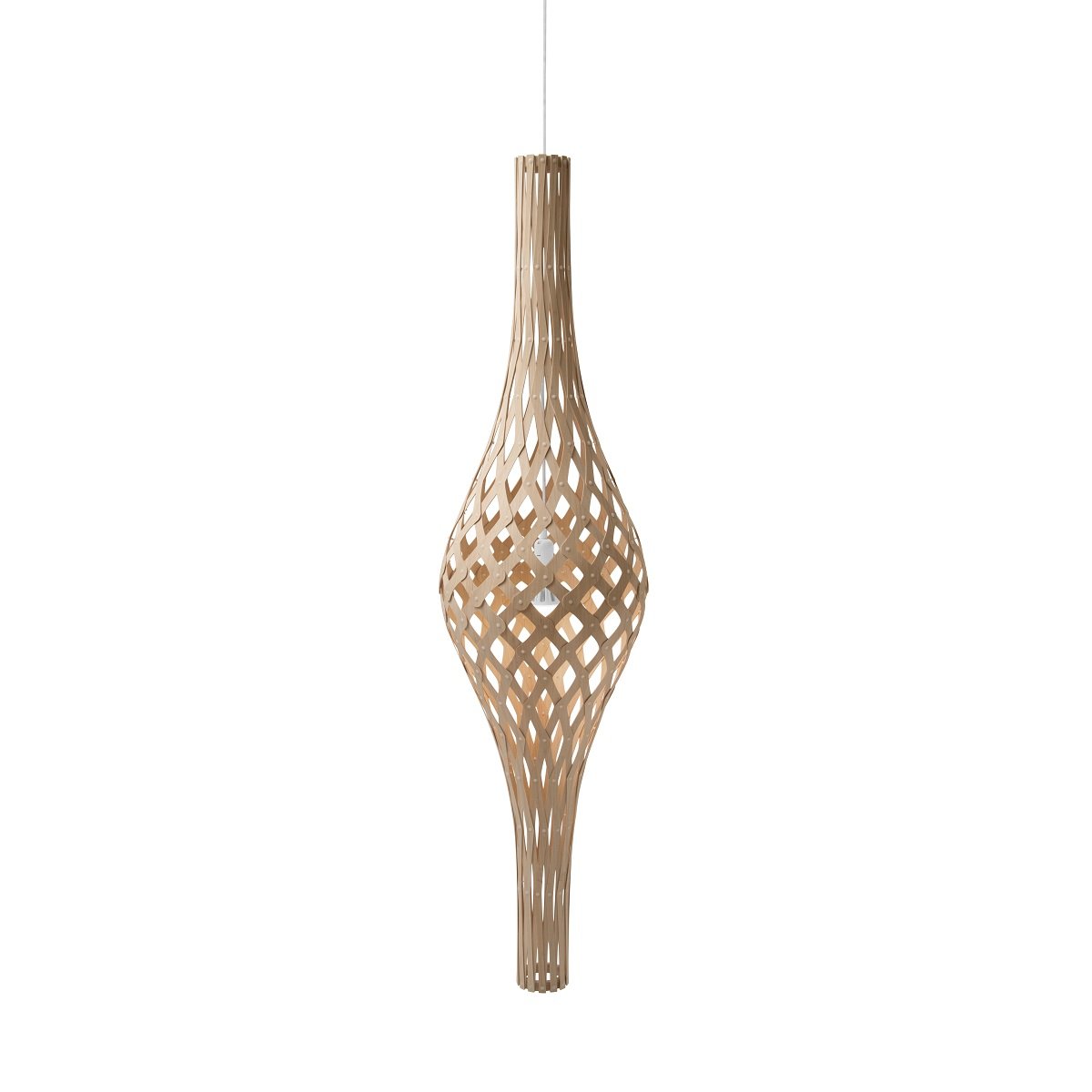 David Trubridge Nikau Pendelleuchte bambus