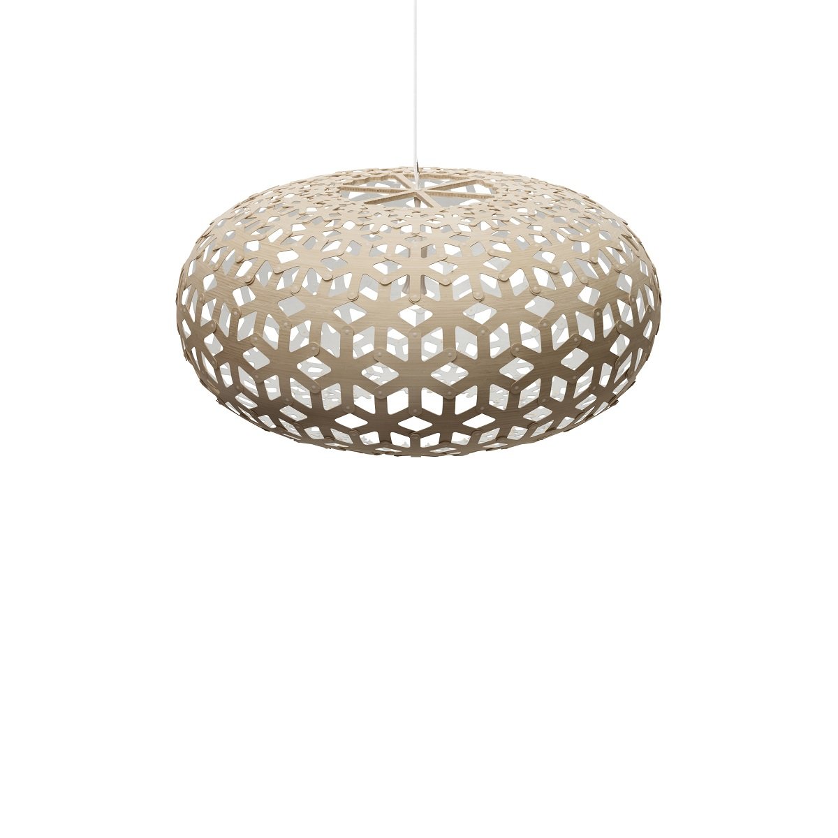 David Trubridge Snowflake Pendelleuchte � 100cm wei� 1 Seite