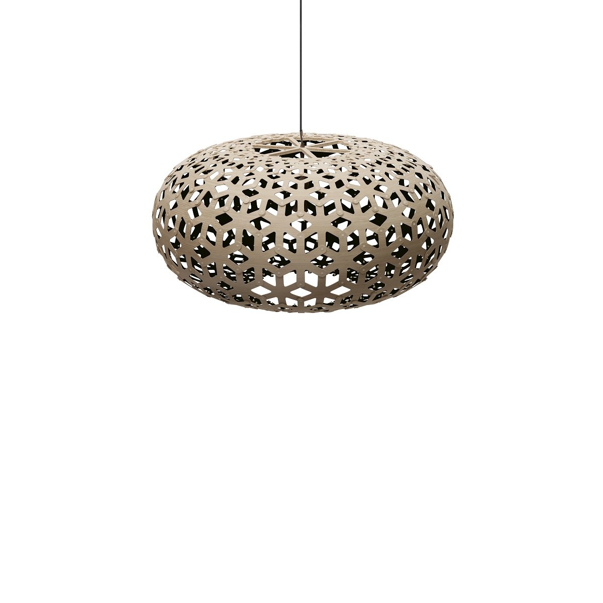 David Trubridge Snowflake Pendelleuchte � 80cm Innen schwarz