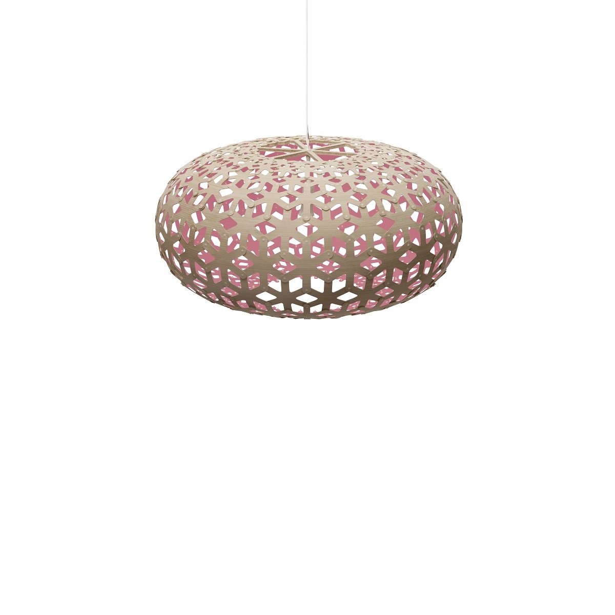 David Trubridge Snowflake Pendelleuchte � 80cm pink