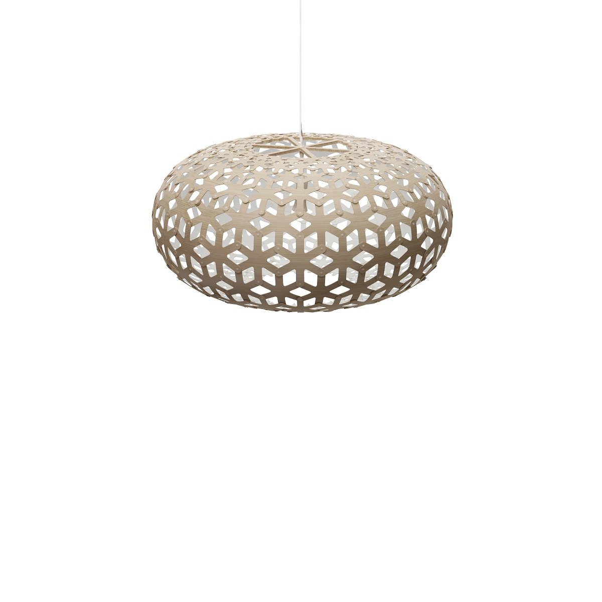 David Trubridge Snowflake Pendelleuchte � 80cm wei� 1 Seite