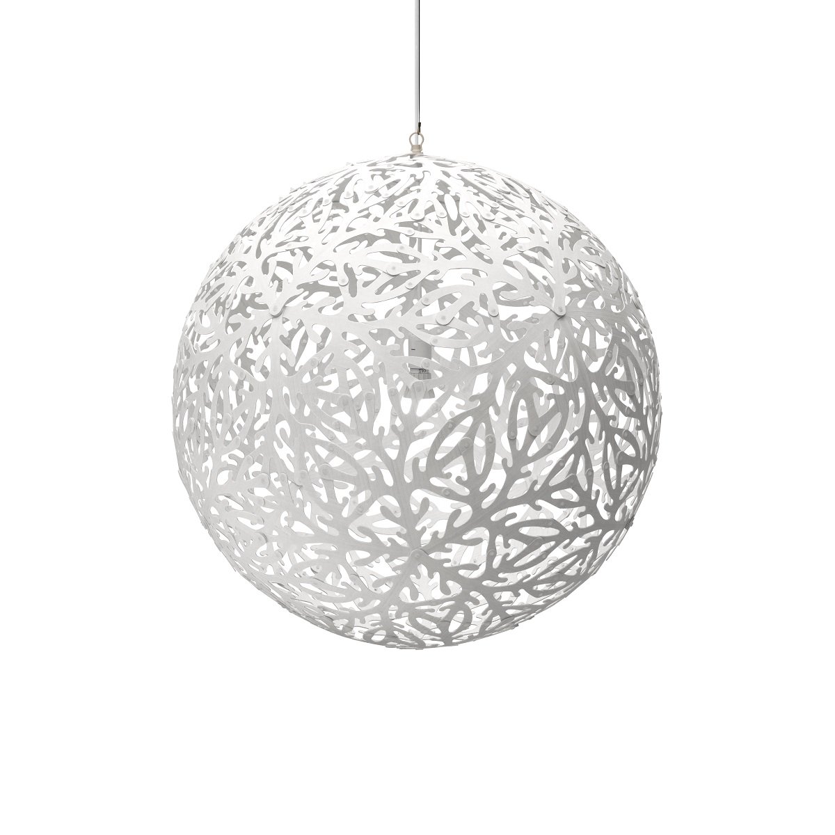 David Trubridge Sola Pendelleuchte � 100cm wei� 2 Seiten