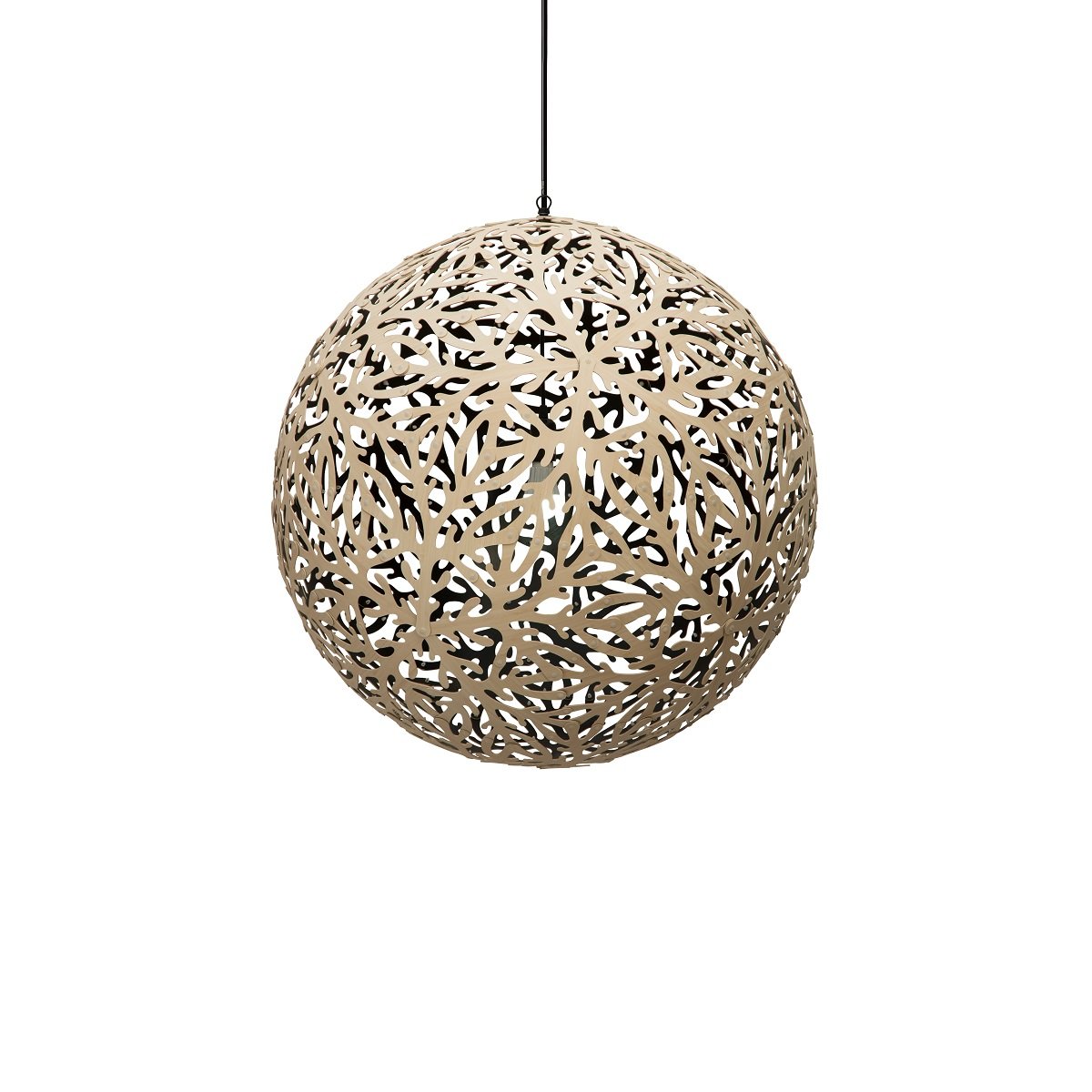 David Trubridge Sola Pendelleuchte � 80cm Innen schwarz
