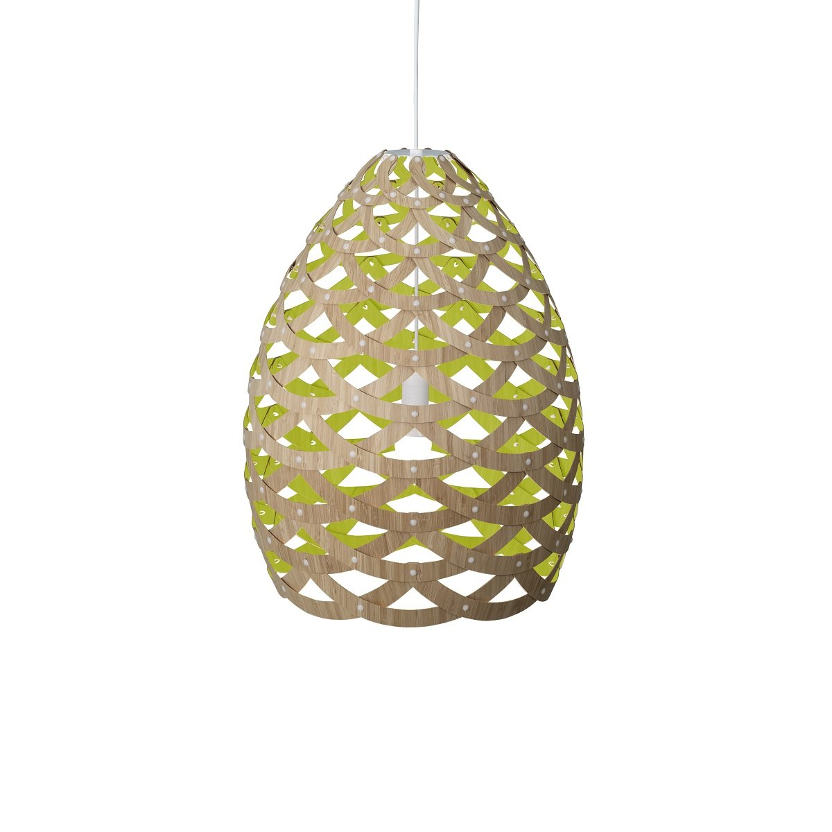 David Trubridge Tui large Pendelleuchte � 76 cm limette