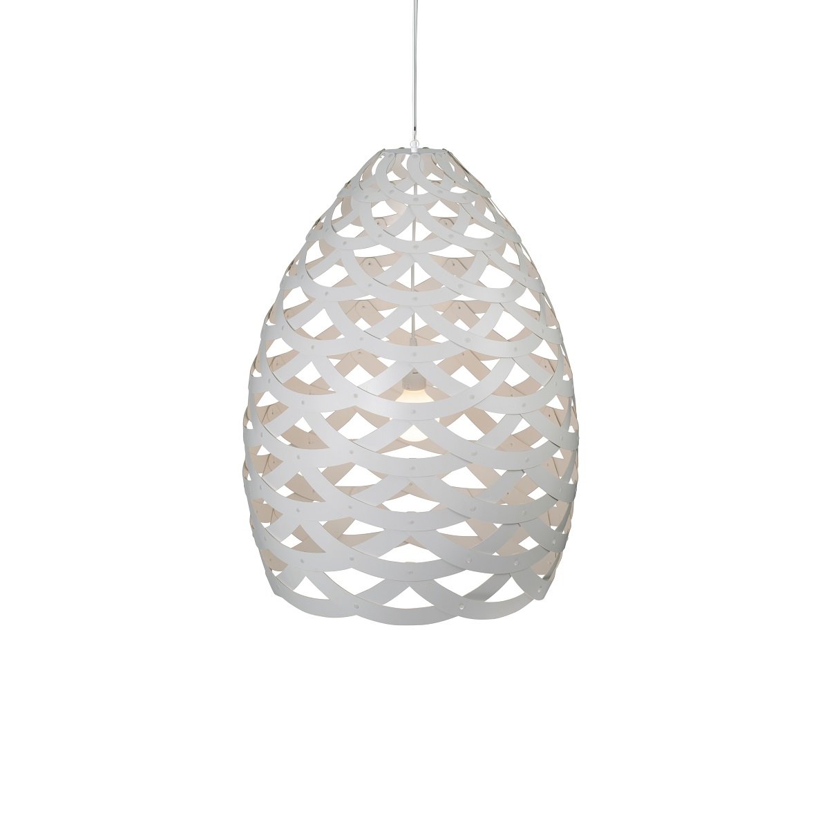 David Trubridge Tui large Pendelleuchte � 76 cm wei� 2 Seiten