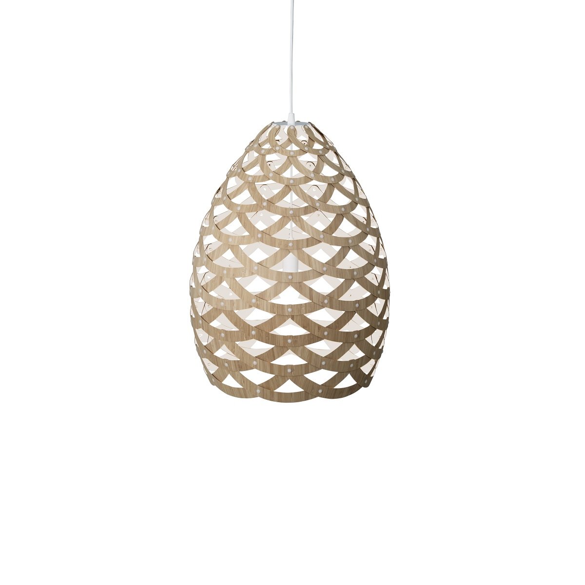 David Trubridge Tui medium Pendelleuchte � 54 cm wei� 1 Seite