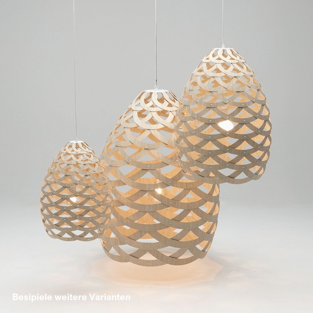 David Trubridge Tui small Pendelleuchte Ø 40 cm bambus > Leuchten