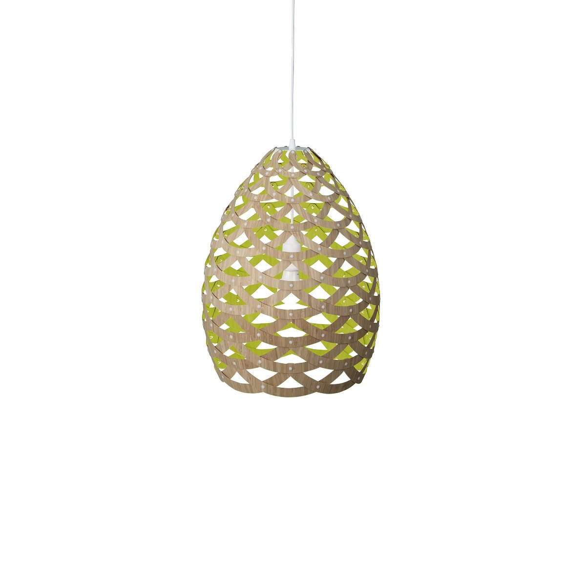 David Trubridge Tui small Pendelleuchte � 40 cm limette